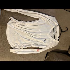 2 long sleeve PINk shirts